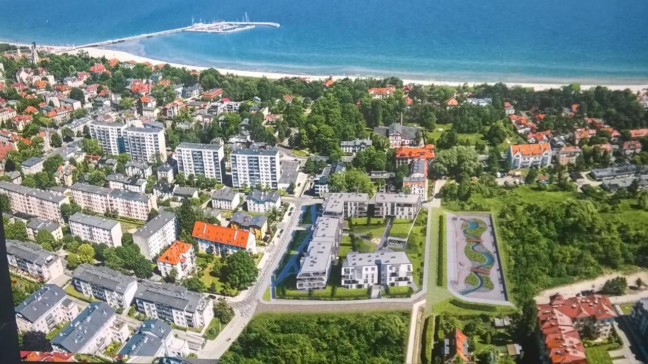 Lägenhet Przytulna Kawalerka W Sopocie Przy Plazy
